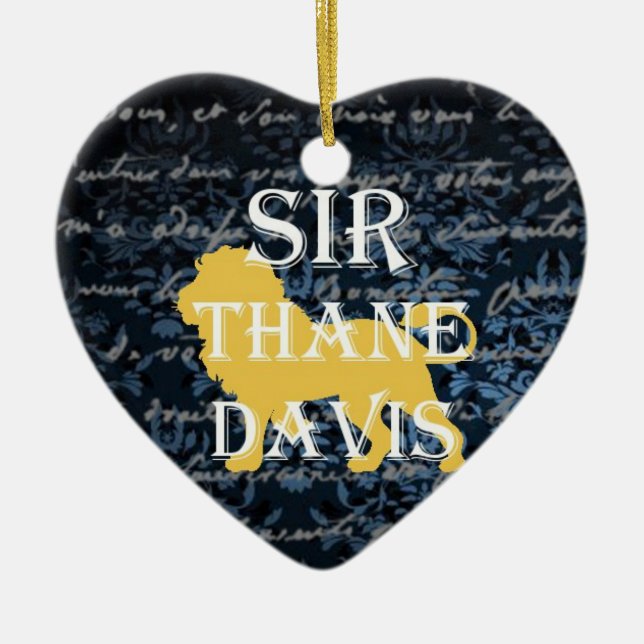 Senhor Xmas Ornamento (Frente)