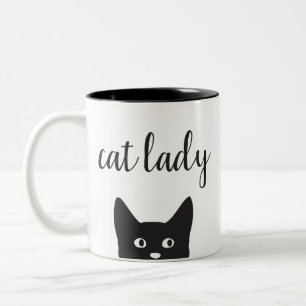 Senhora Caneca do gato