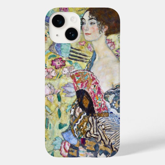 Senhora com ventilador, Gustav Klimt (Verso)