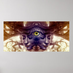 Senhora das árvores fantasia Poster