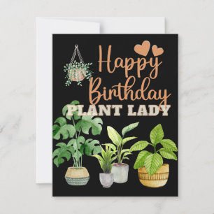 Senhora das plantas loucas, aniversário da mãe das