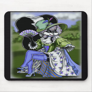 Senhora de Banco Mousepad