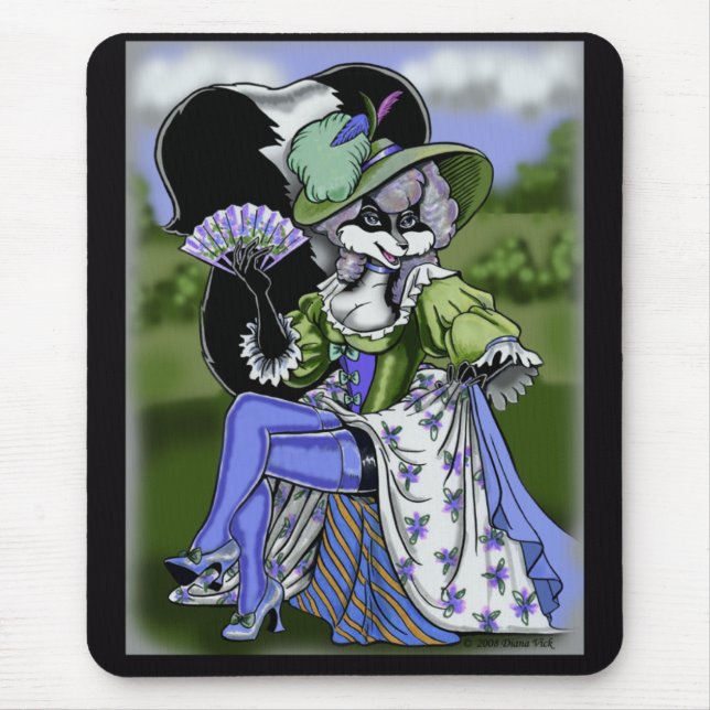 Senhora de Banco Mousepad (Frente)