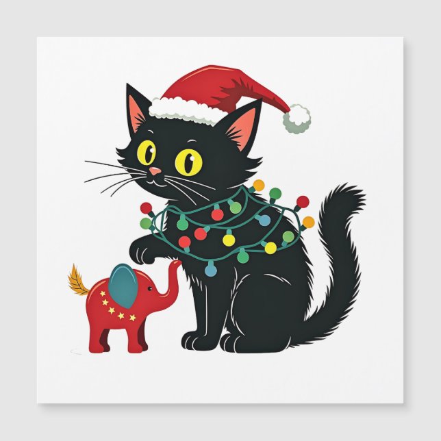 Senhora do Gato sem Filhos Natal Kamala Trump  (Frente)