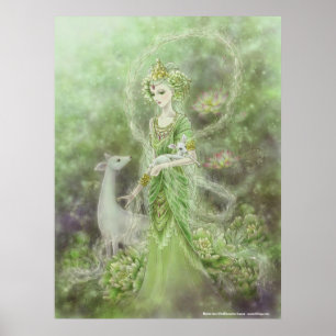 Senhora do impressão da arte da piedade