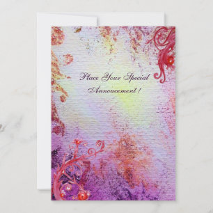 SENHORA DO LAGO, vibrante azul brilhante rosa