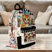 Senhora dos Gatos Louca Boho Chic