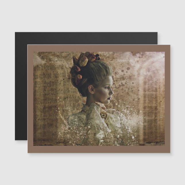 Senhora Fantasma Vitoriana em Espera (Frente/Verso)