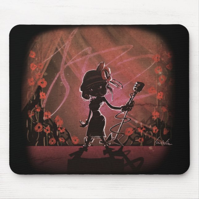 Senhora Jazz: A viagem Mousepad do trunfo (Frente)