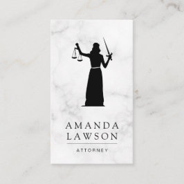 Senhora | Justiça | Cartão de Nomeação do Advogado