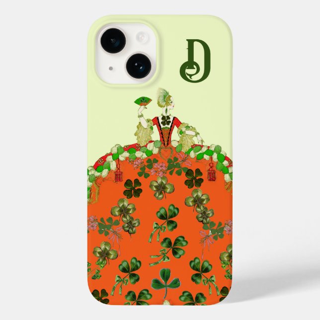 SENHORA LARANJA, Rua SHAMROCKS. Dia dos Patricks M (Verso)