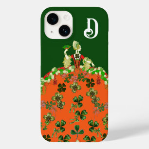 SENHORA LARANJA, Ruas DE SHAMROCKS. Monograma do D