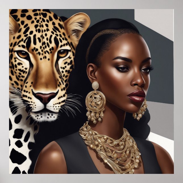 *Senhora Leopardo- Poster (Frente)