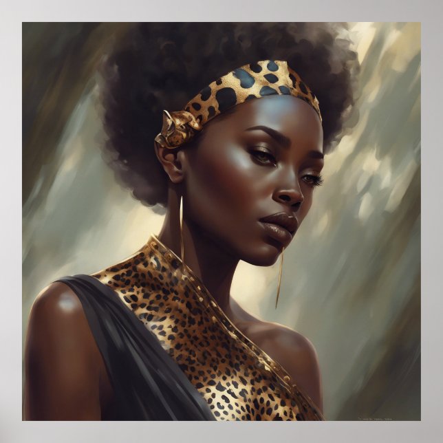 *Senhora Leopardo- Poster (Frente)