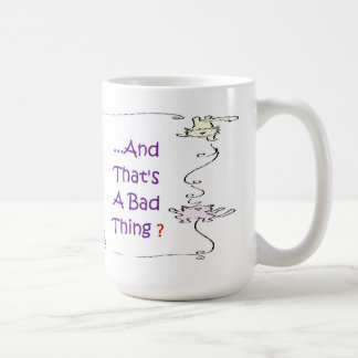 Senhora louca Caneca Rightie Grande do gato