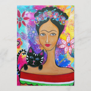 SENHORA MEXICANA E SEUS CONVITES DO CAT