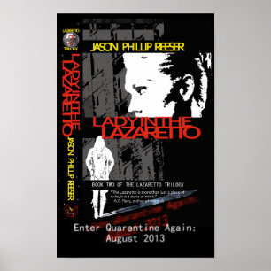 Senhora no poster do promocional do Lazaretto