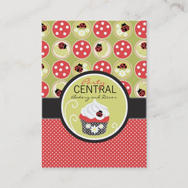 Senhora pequena cartão de visita (Frente)