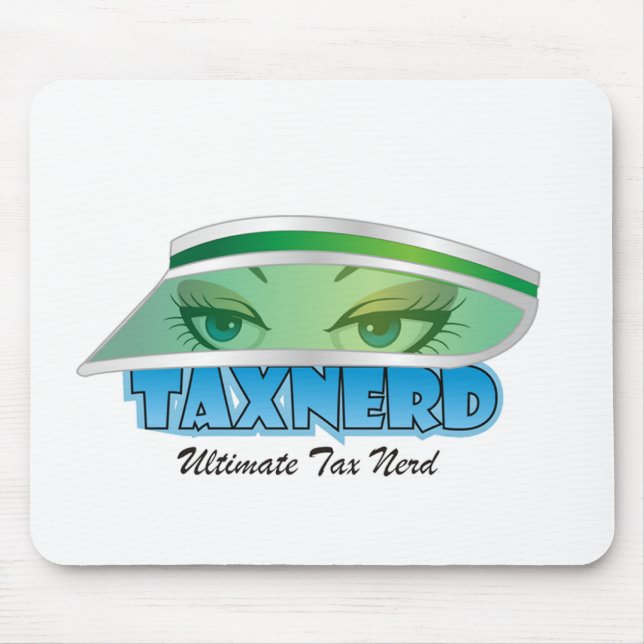 Senhora TaxNerd Mousepad (Frente)