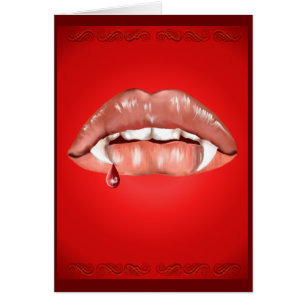 Senhora Vamp Cartão