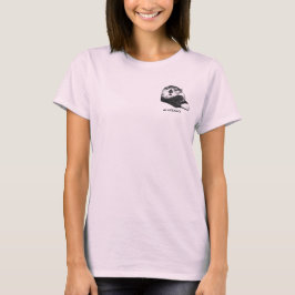 Senhoras ALAXSXAQ - T-shirt da lontra de mar