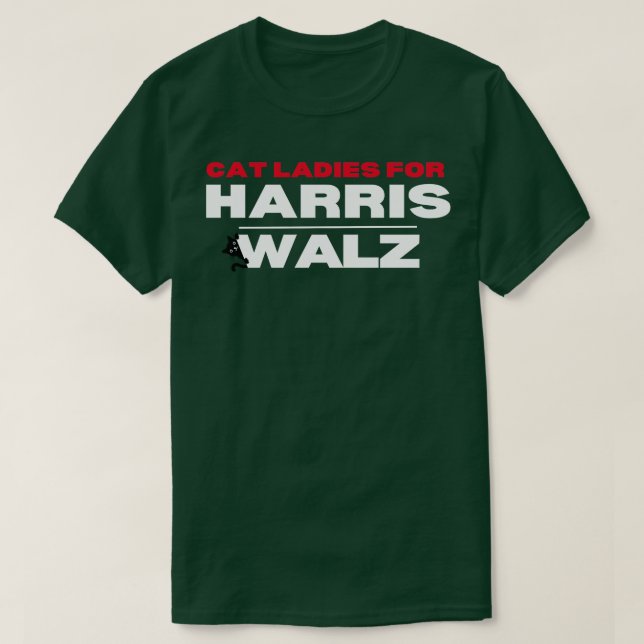 Senhoras de Gato para a Camisa Walz (Frente do Design)