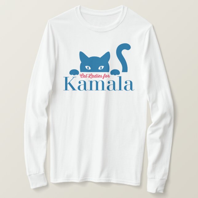 Senhoras de Gato para Camala T-Shirt (Frente do Design)