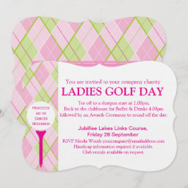 Senhoras Dia de Golf convite para eventos do grupo