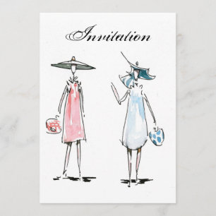 Senhoras do Convite de Almoço