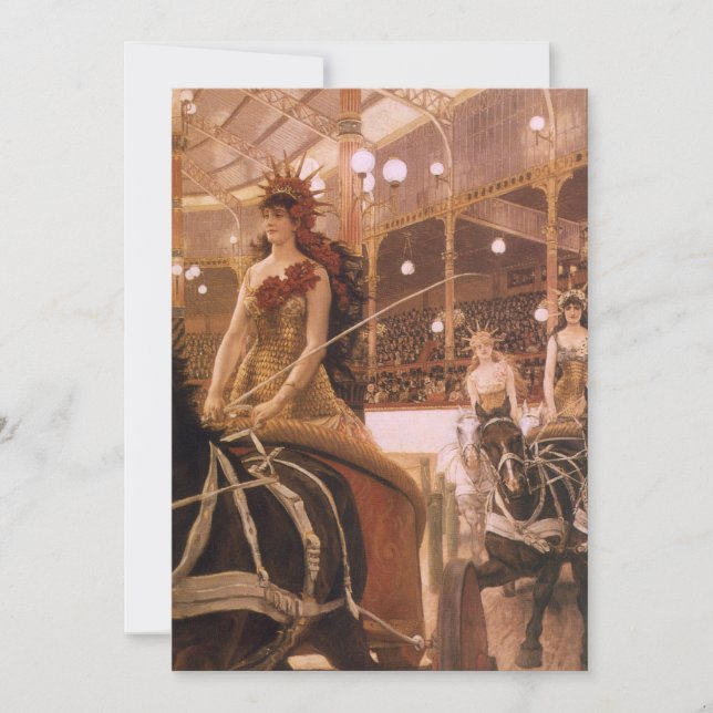 Senhoras dos Carros (Circo) por James Tissot (Frente)