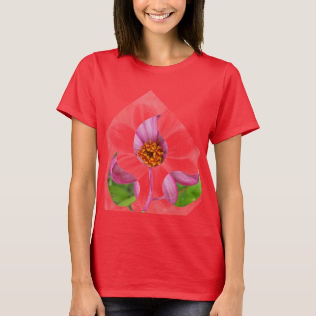 Senhoras Illusive camisola de alças ou t-shirt das (Frente)