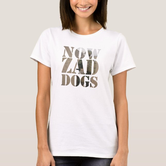 Senhoras Nowzad Soldier e Camiseta de Cachorro (Frente)