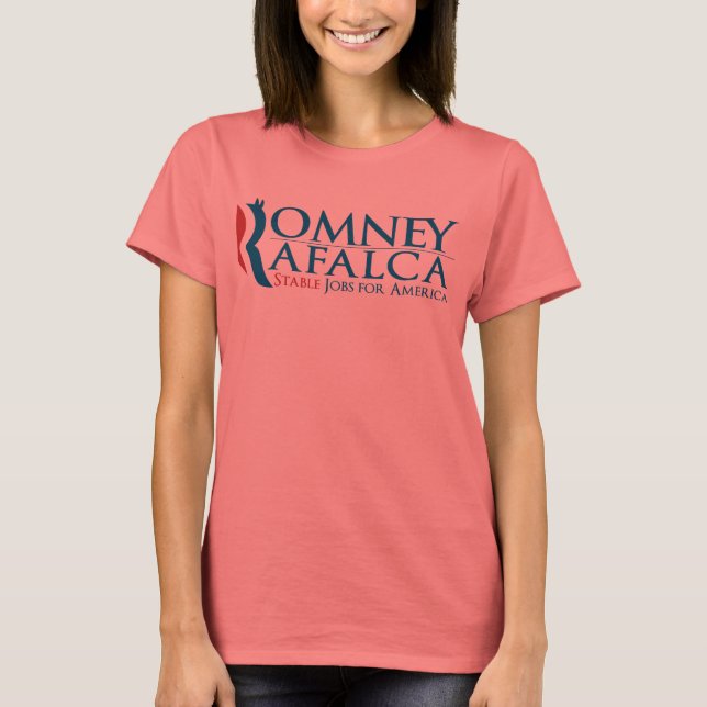 Senhoras Romney Rafalca 2012 T-Shirt (Frente)