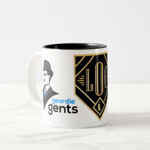 Senhores de Geordie - caneca de café do logotipo