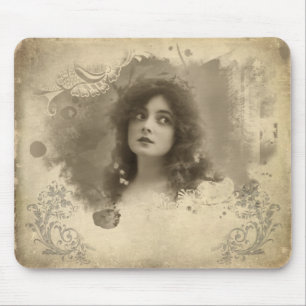 Senhorita Doro Mousepad da atriz do Victorian