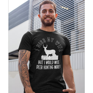 Senhorita engraçada Meu Esposa Camisa da caça do