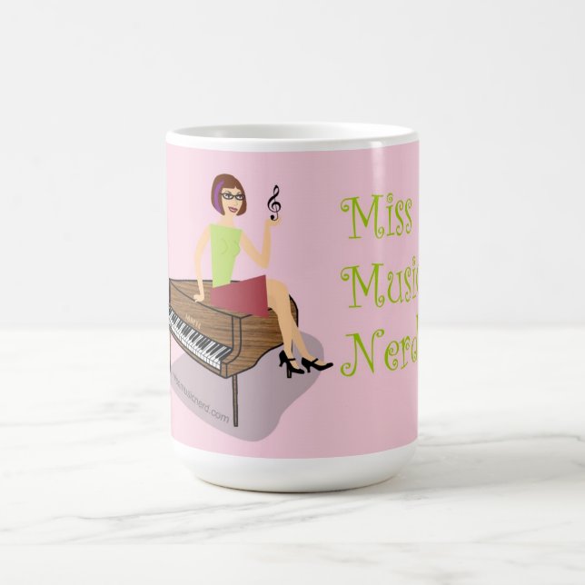 Senhorita Música Nerd Caneca (Centro)