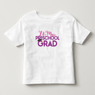 Senhorita Pre Escola Graduação de Lil - camisa d