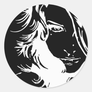 Senhorita você - etiqueta