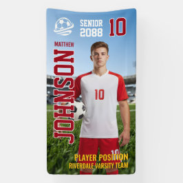 Senior Soccer Player Photo Football Field