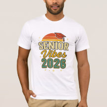 Senior Vibes 2026 – Design de Camiseta de Formatur