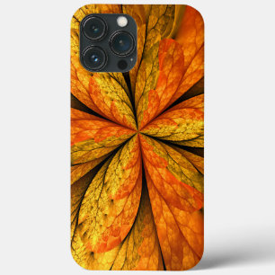 Sensação de outono, Flor Fractal Abstrato modern