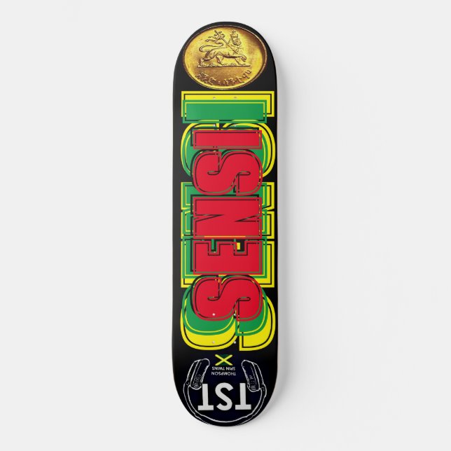 SENSI   Deck de Skate Oficial JMT 8 1/4" (Frente)