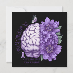 Sensibilização do Alzheimer Eu lembrarei por você