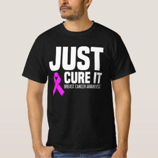 Sensibilização Do Cancer Para A Camisa - Apenas Cu