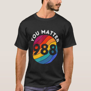 Sensibilização Suicida - Camisa 988 - Prevenção ao