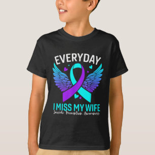 Sensibilização Suicida Camisa Esposa Prevenção Sui