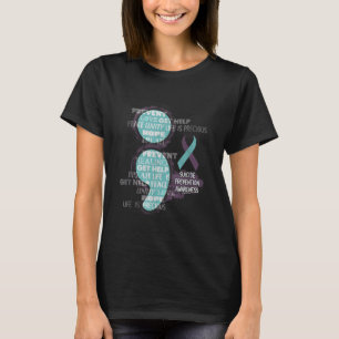 Sensibilização Suicida Camisa Prevenção Suicídio