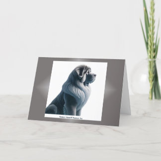 Sentado Cartões de agradecimentos TM