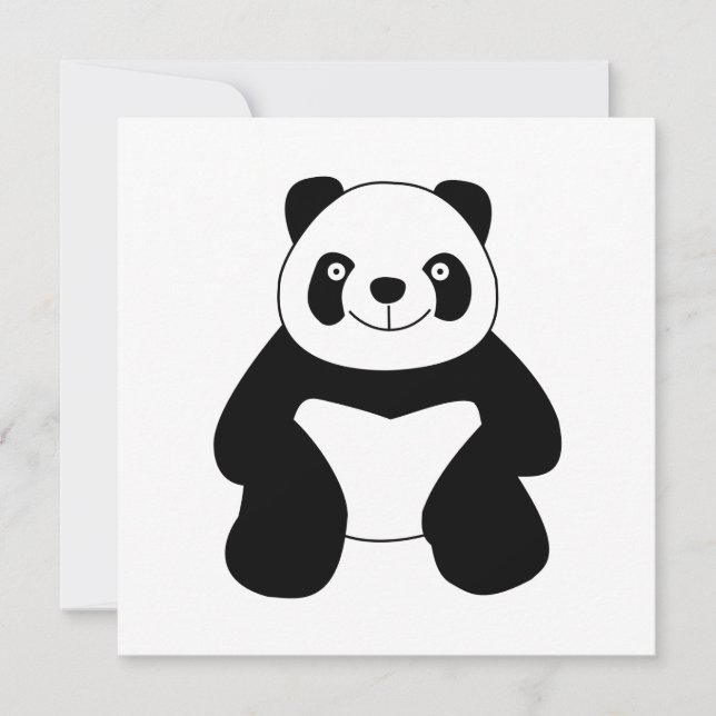 Sentado panda (Frente)